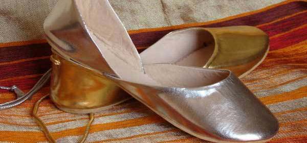 Very light ballerinas...