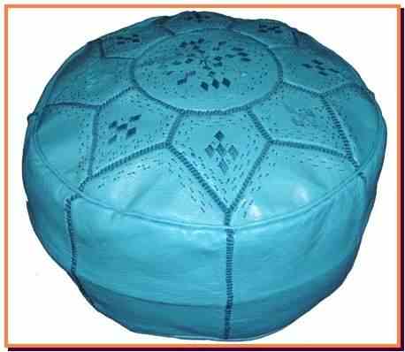 Blue design Pouf Blue design Pouf