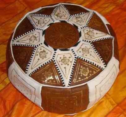 Brown Marrakech pouffe Brown Marrakech pouffe
