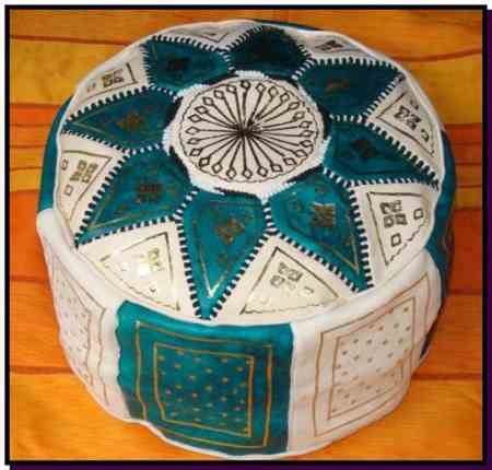 Green Marrakech pouffe Green Marrakech pouffe