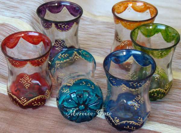 Verres à thé Sefrou (x6) Verres à thé Sefrou (x6)