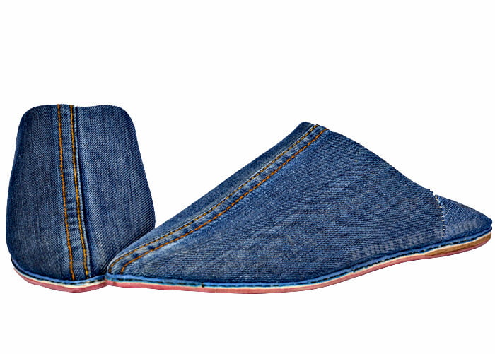 Babouches Denim