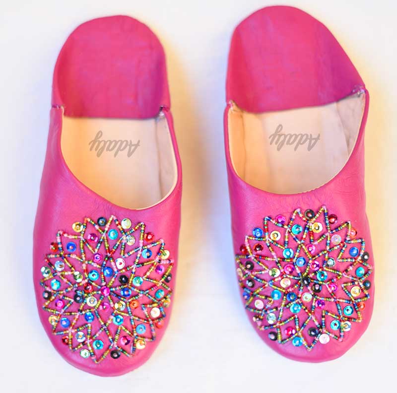 Chromatischer Glitzer Slipper - image 2