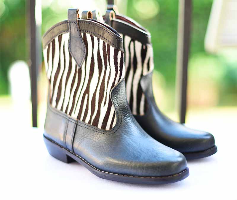 Bottes Zebra