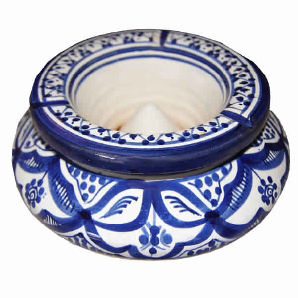 Blue Moroccan Ashtray