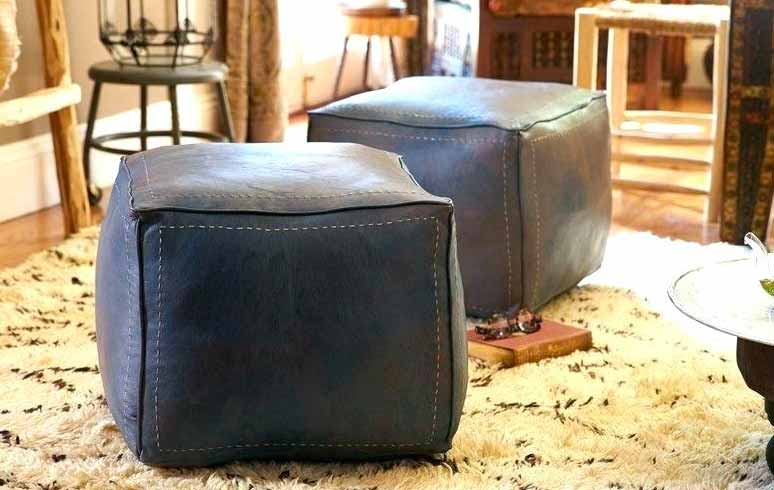 Moroccan Pouf Ottoman Spirit