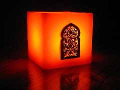 Moroccan candle Meknes