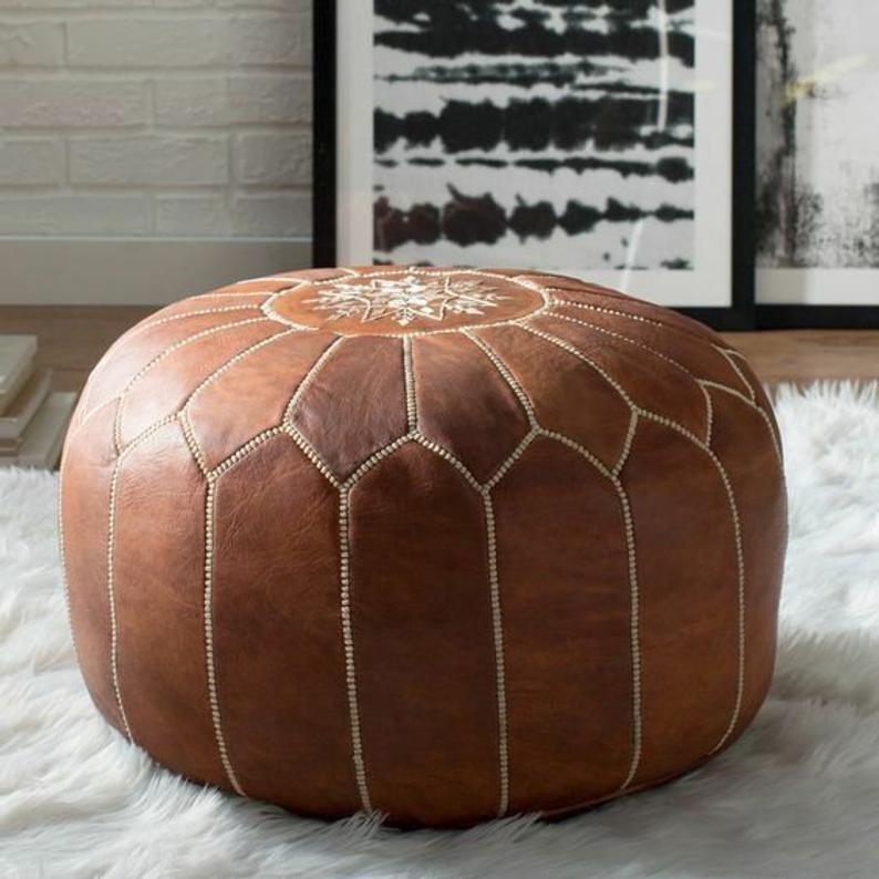 Pouf Art Maroc Tan - image 1