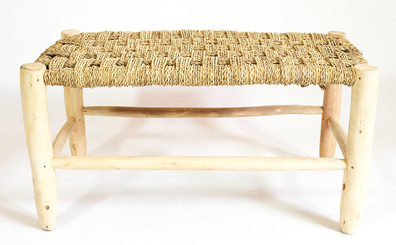 Natural Wood Bench