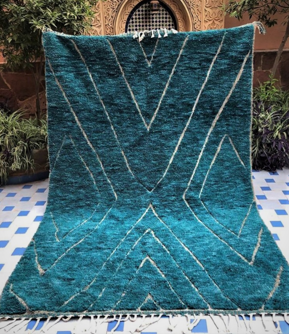 Tapis Berbère Emeraude