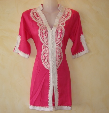 Fez Moroccan Tunic Fuchsia