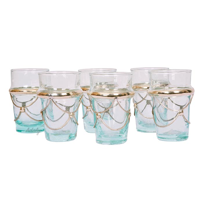 Morocco Tea glasses Helab